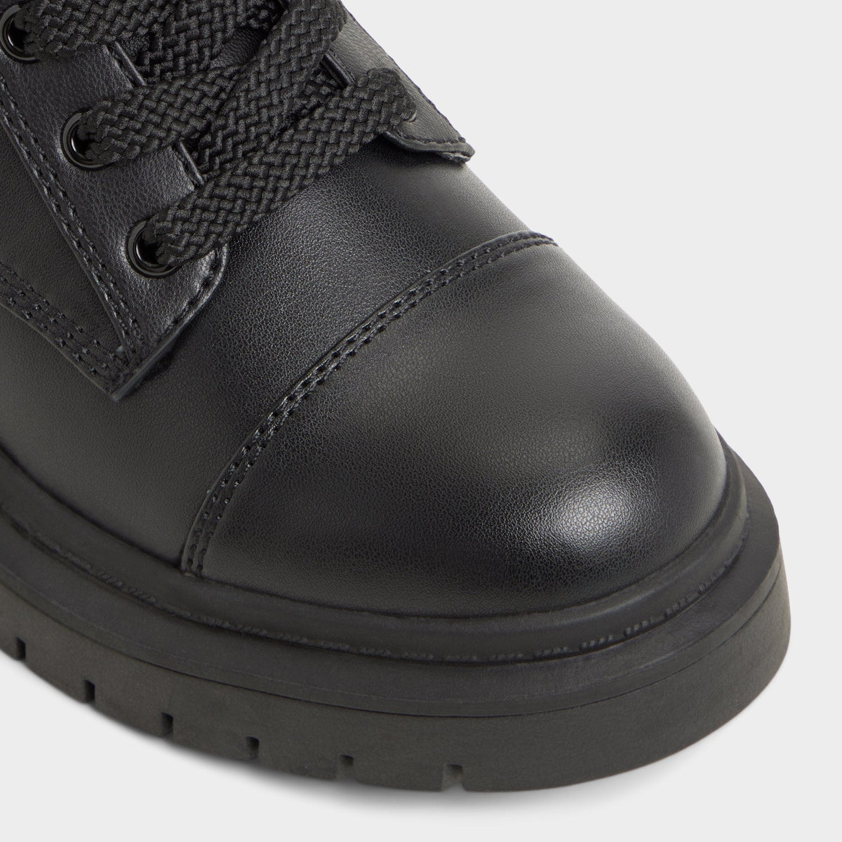 Goer Black Women's Casual boots - Combat ankle boot, Lug sole | Aldo
