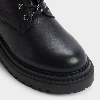 Lewellan in Black - Hiking boot, Lug sole | Aldo