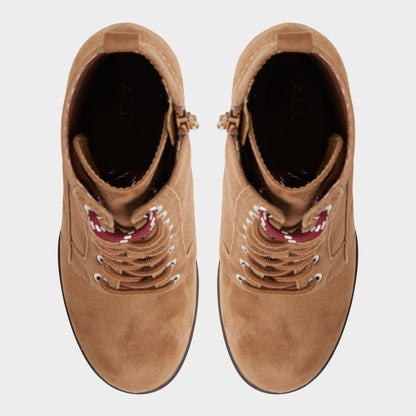 Rebelliously in Light Brown - Combat ankle boot, Lug sole | Aldo