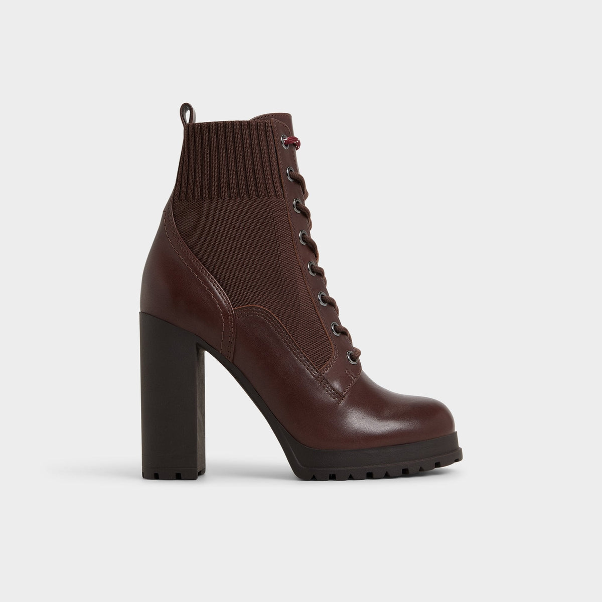 Rebellious in Other Brown - Combat ankle boot, Lug sole | Aldo