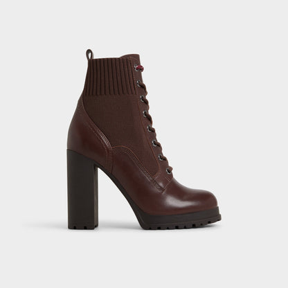 Rebellious in Other Brown - Combat ankle boot, Lug sole | Aldo