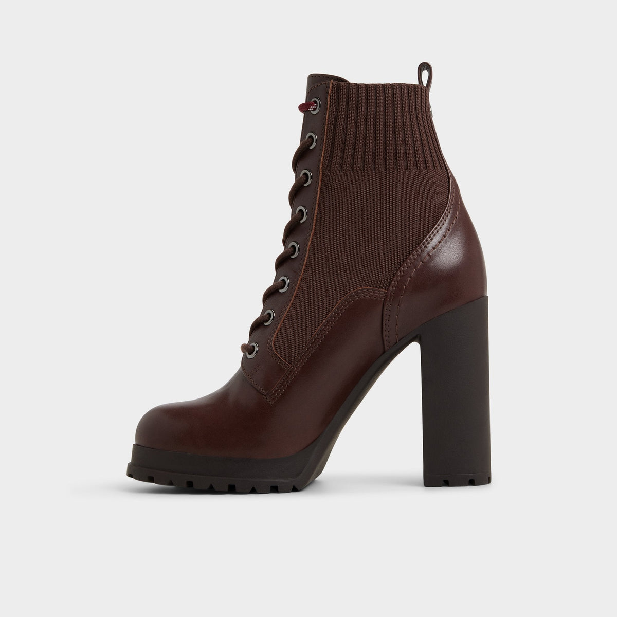 Rebellious in Other Brown - Combat ankle boot, Lug sole | Aldo