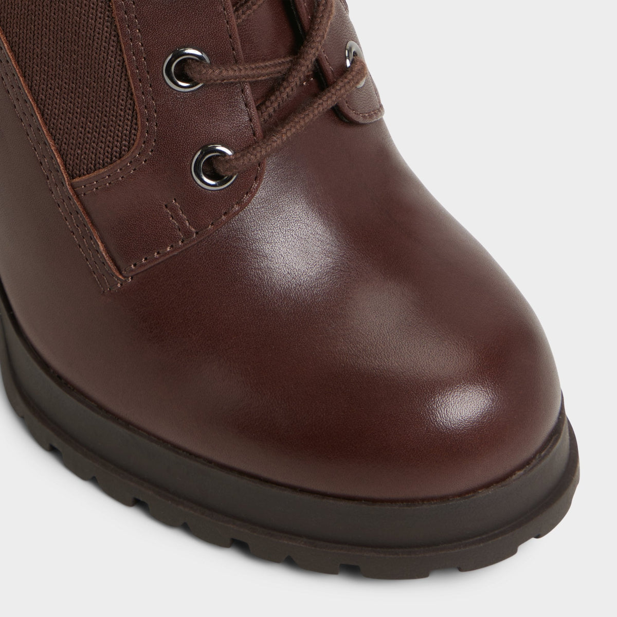 Rebellious in Other Brown - Combat ankle boot, Lug sole | Aldo