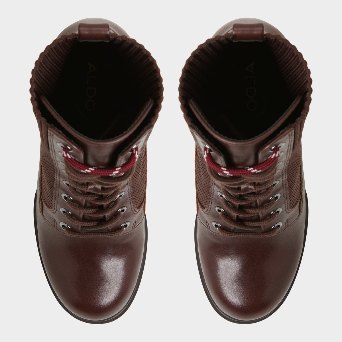 Rebellious in Other Brown - Combat ankle boot, Lug sole | Aldo