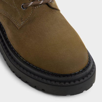 Lewellan in Dark Green - Hiking boot, Lug sole | Aldo