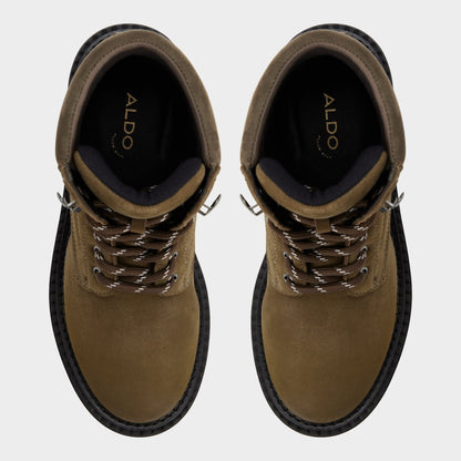 Lewellan in Dark Green - Hiking boot, Lug sole | Aldo