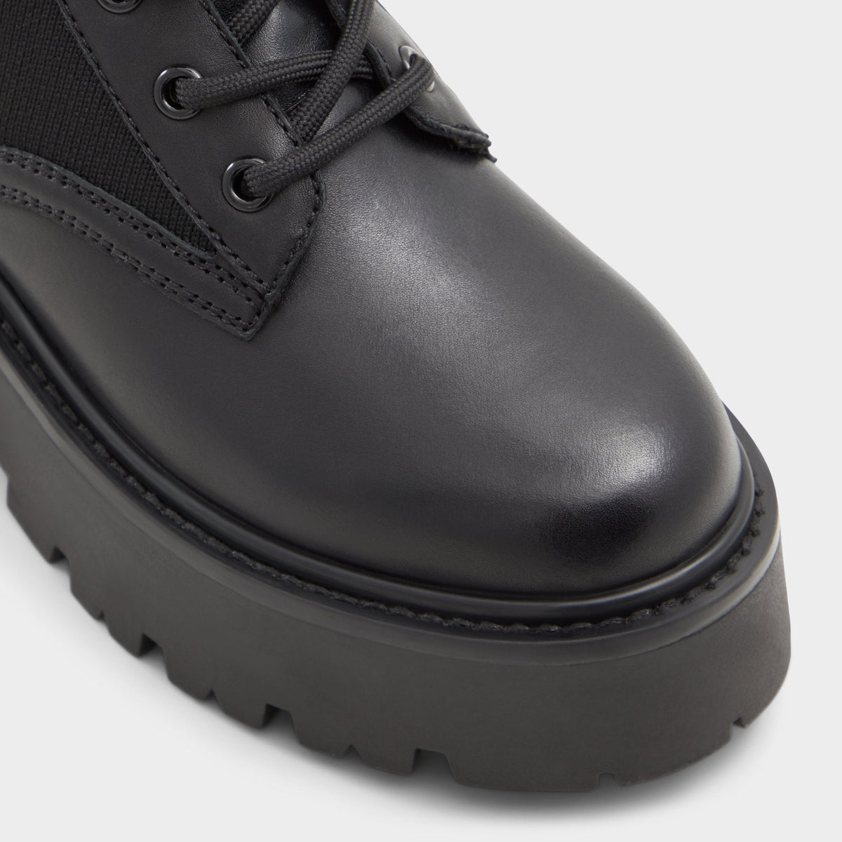 Talaleryknit Black Women's Combat boots - Combat ankle boot, Black | Aldo