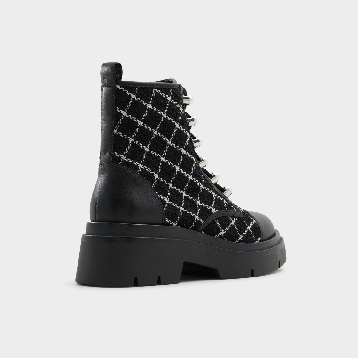 Marthia in Other Black - Combat ankle boot, Black | Aldo