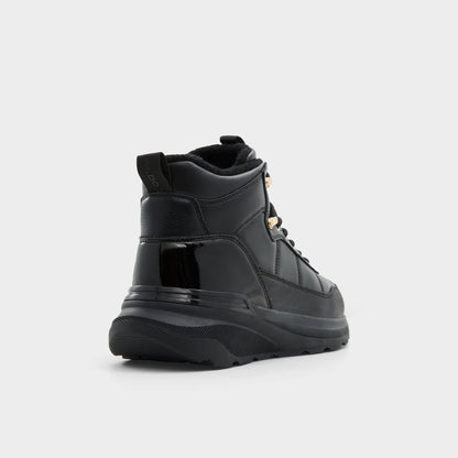 Priemeth Black Women's Winter boots - Lace-up boot, Black | Aldo