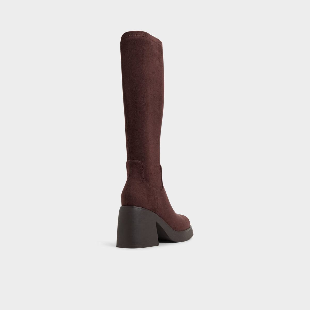 Auster in Dark Brown - Knee-high boot, Platform | Aldo