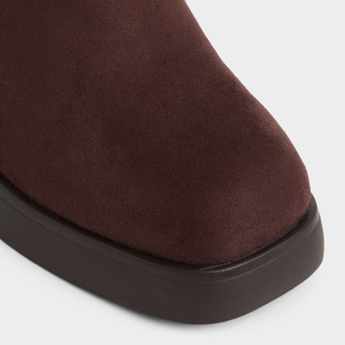 Auster in Dark Brown - Knee-high boot, Platform | Aldo