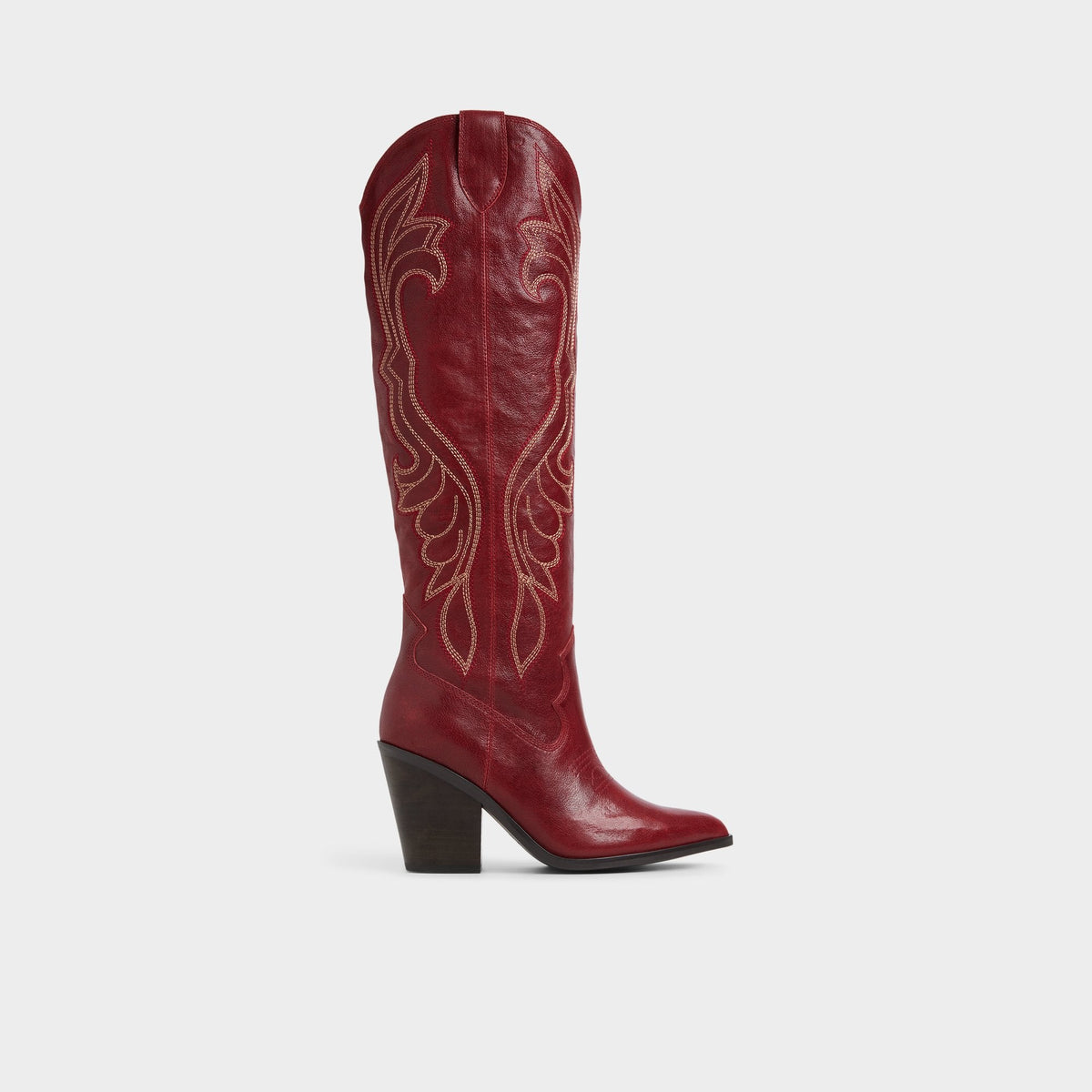 Alamo Medium Red Women's Western - Western boot | Aldo