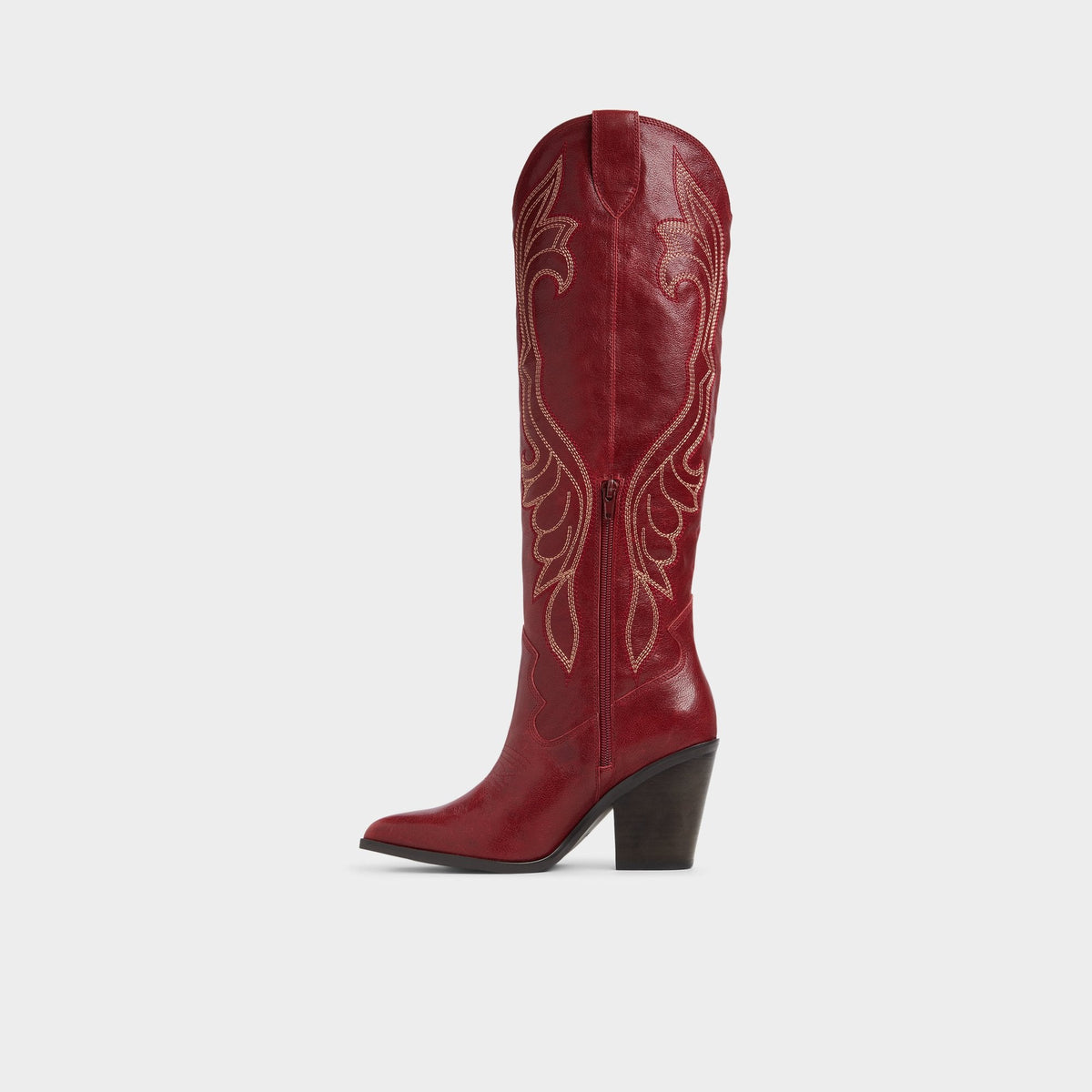 Alamo Medium Red Women's Western - Western boot | Aldo