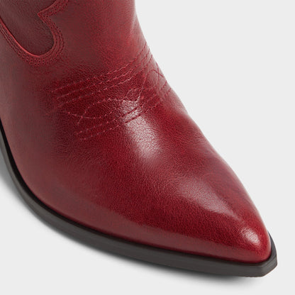 Alamo Medium Red Women's Western - Western boot | Aldo