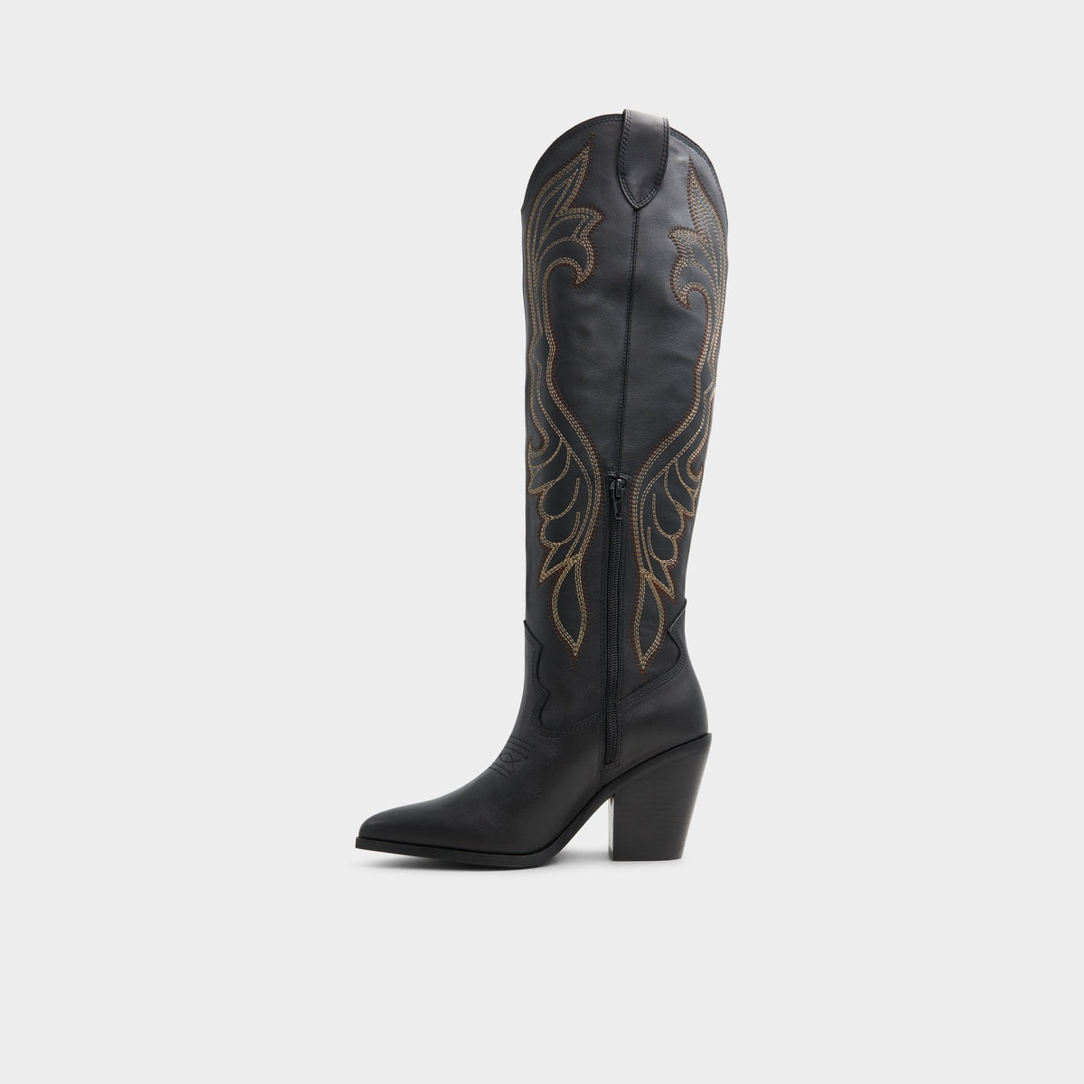 Alamo Other Black Women's Tall Boots - Western boot, Cup sole | Aldo