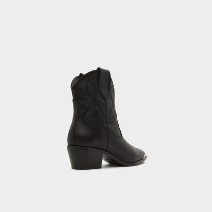 Valley Black Women's Western - Western boot, Block heel | Aldo
