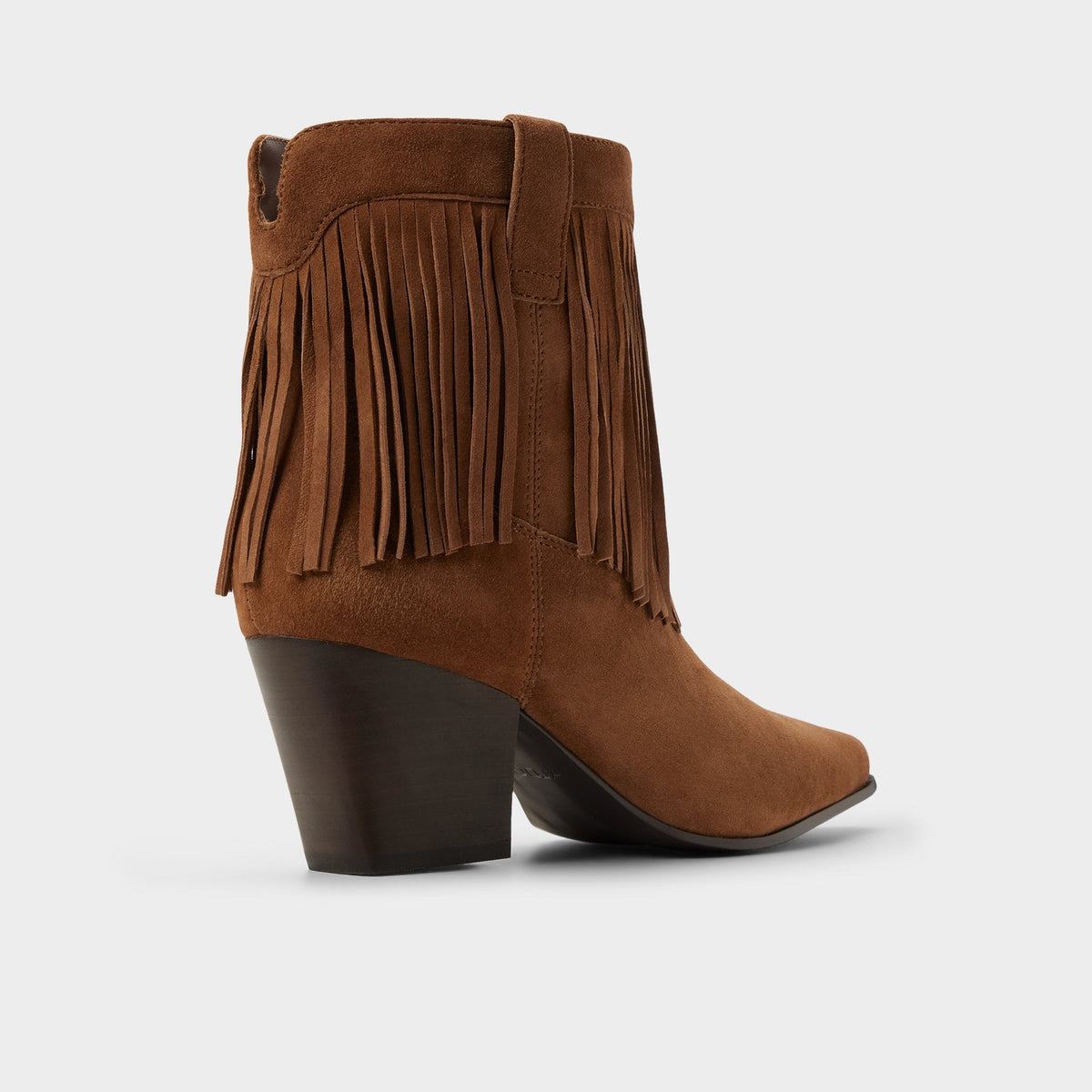 Jollene in Dark Brown - Western boot, Block heel | Aldo