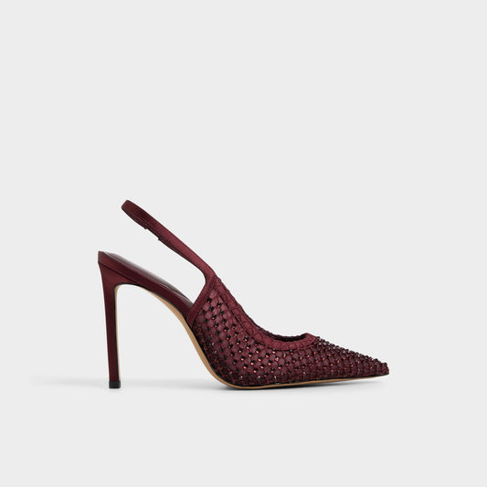 Marciana in Burgundy 14151906 - Slingback heel, Stiletto heel | Aldo