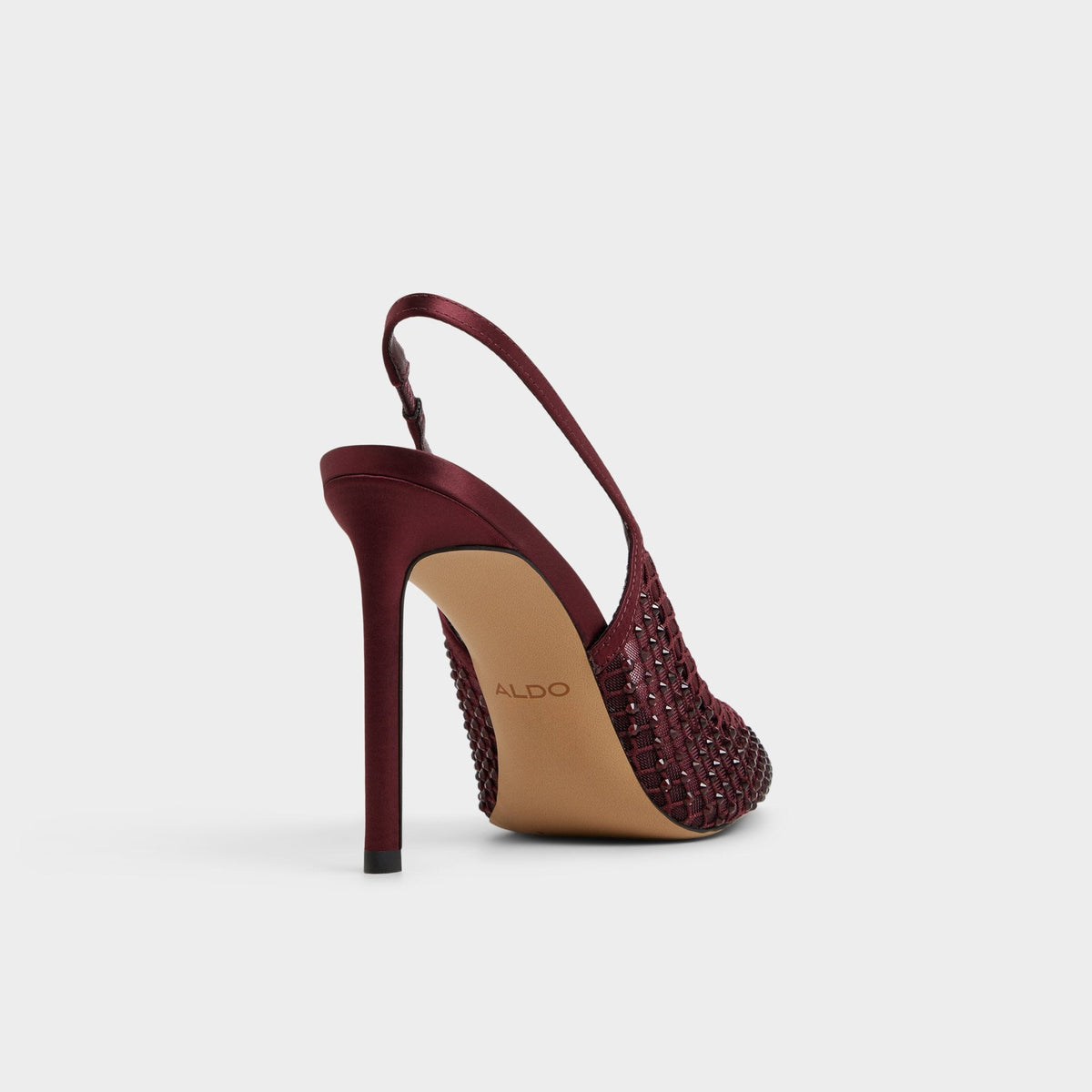 Marciana in Burgundy 14151906 - Slingback heel, Stiletto heel | Aldo