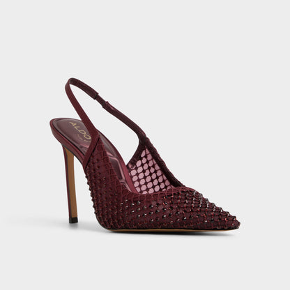 Marciana in Burgundy 14151906 - Slingback heel, Stiletto heel | Aldo