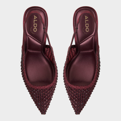 Marciana in Burgundy 14151906 - Slingback heel, Stiletto heel | Aldo