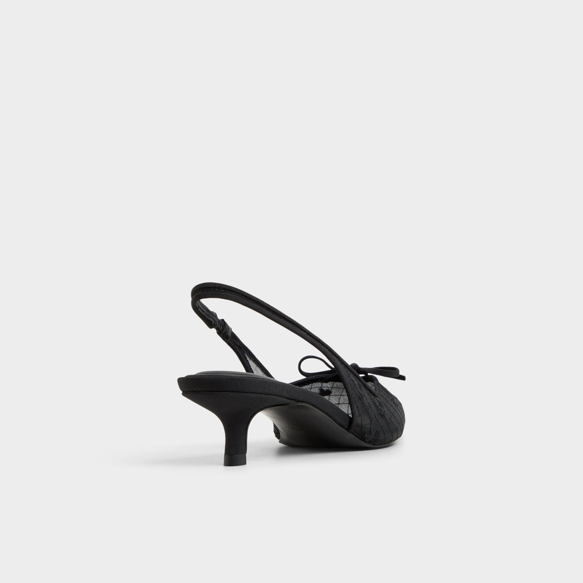 Azaro in Other Black 14151901 - Slingback heel, Kitten heel | Aldo