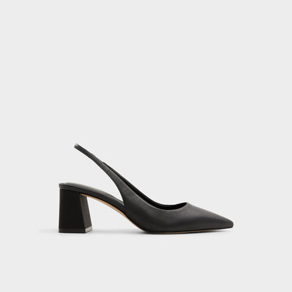 Uliana Black Women's Block heels - Slingback heel, Block heel | Aldo