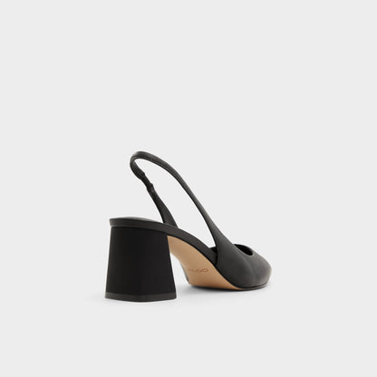 Uliana Black Women's Block heels - Slingback heel, Block heel | Aldo