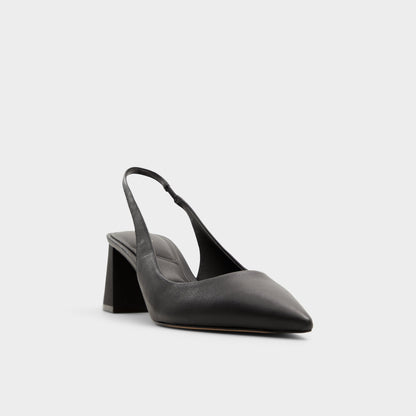 Uliana Black Women's Block heels - Slingback heel, Block heel | Aldo