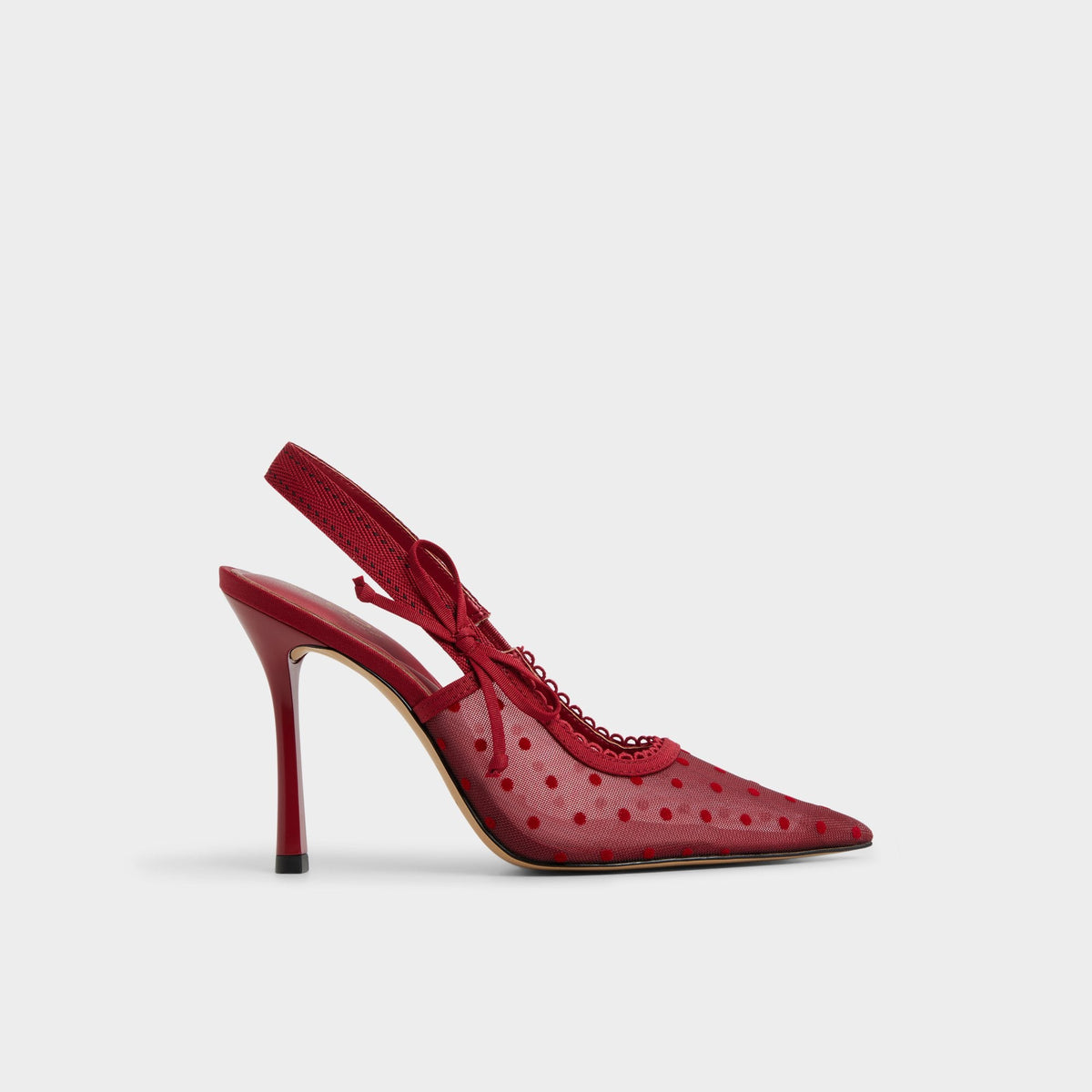 Hennie in Dark Red 14151902 - Slingback heel, Stiletto heel | Aldo