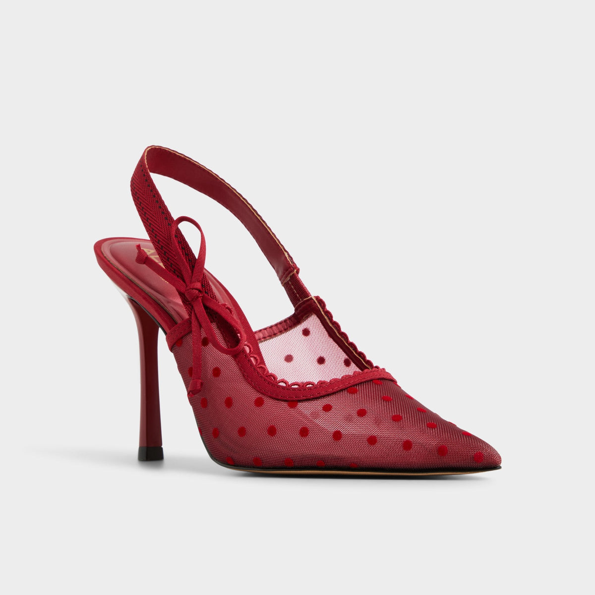 Hennie in Dark Red 14151902 - Slingback heel, Stiletto heel | Aldo