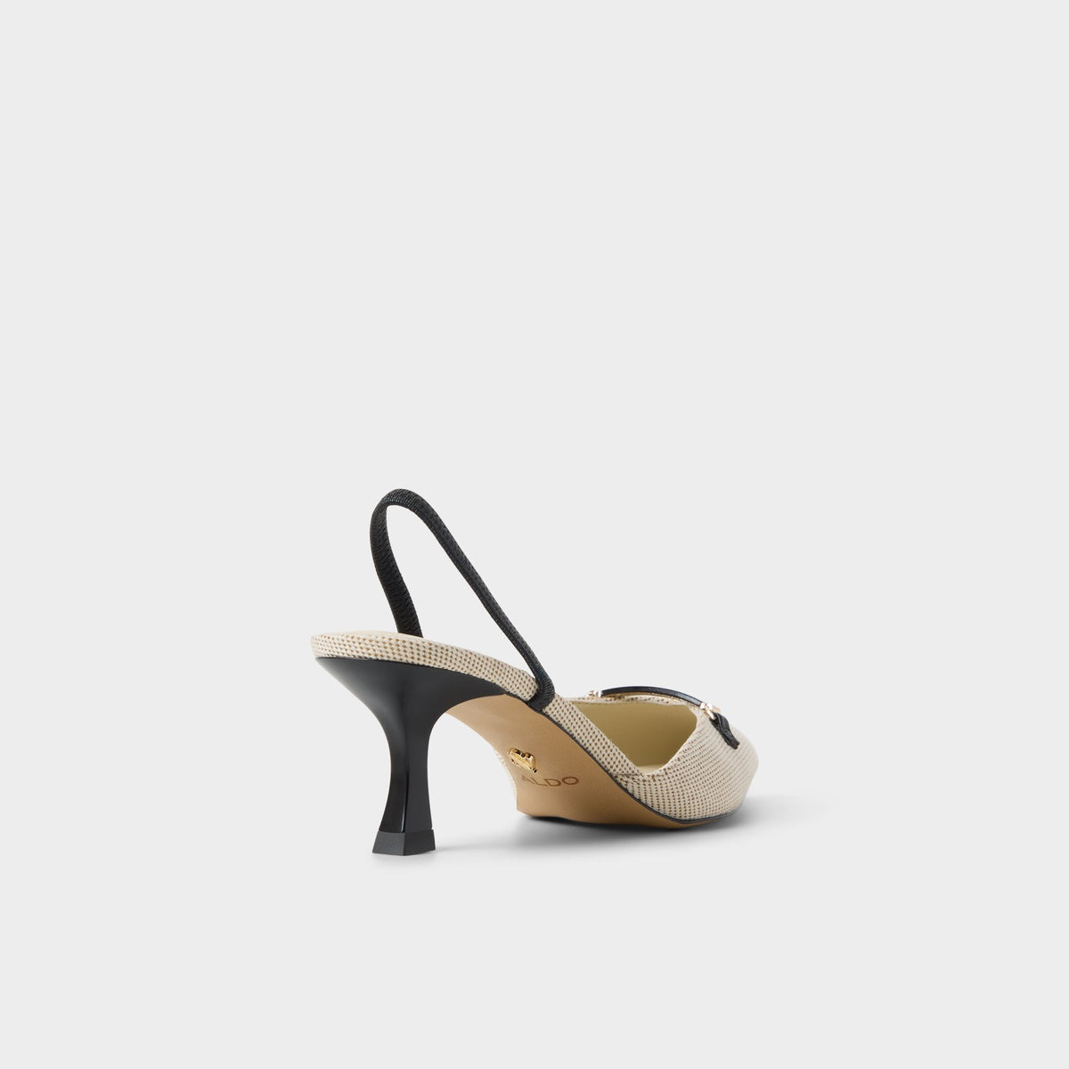Nailah Open Natural Women's Kitten heels - Slingback heel, Kitten heel | Aldo