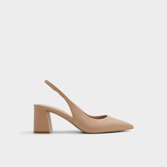 Uliana Beige Women's Block heels - Slingback heel, Block heel | Aldo