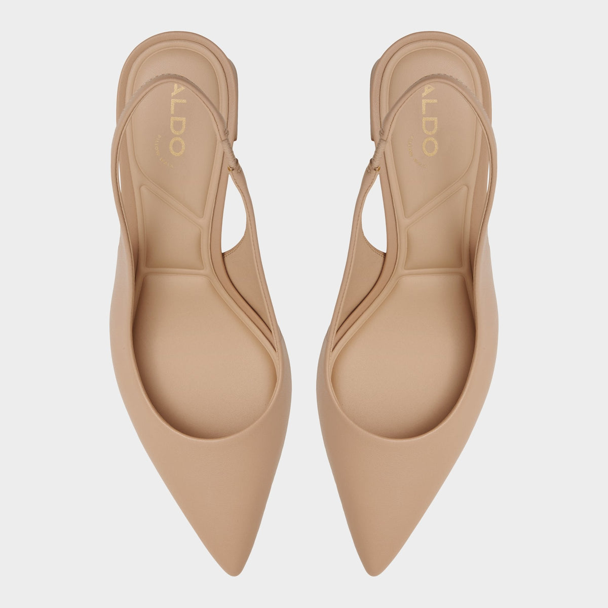 Uliana Beige Women's Block heels - Slingback heel, Block heel | Aldo