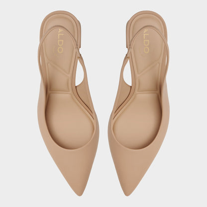 Uliana Beige Women's Block heels - Slingback heel, Block heel | Aldo