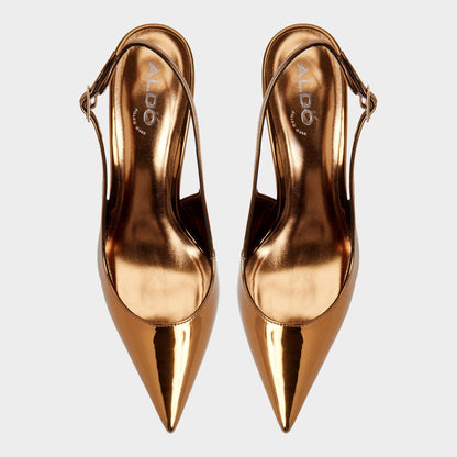 Seralina in Bronze - Slingback heel, Stiletto heel | Aldo