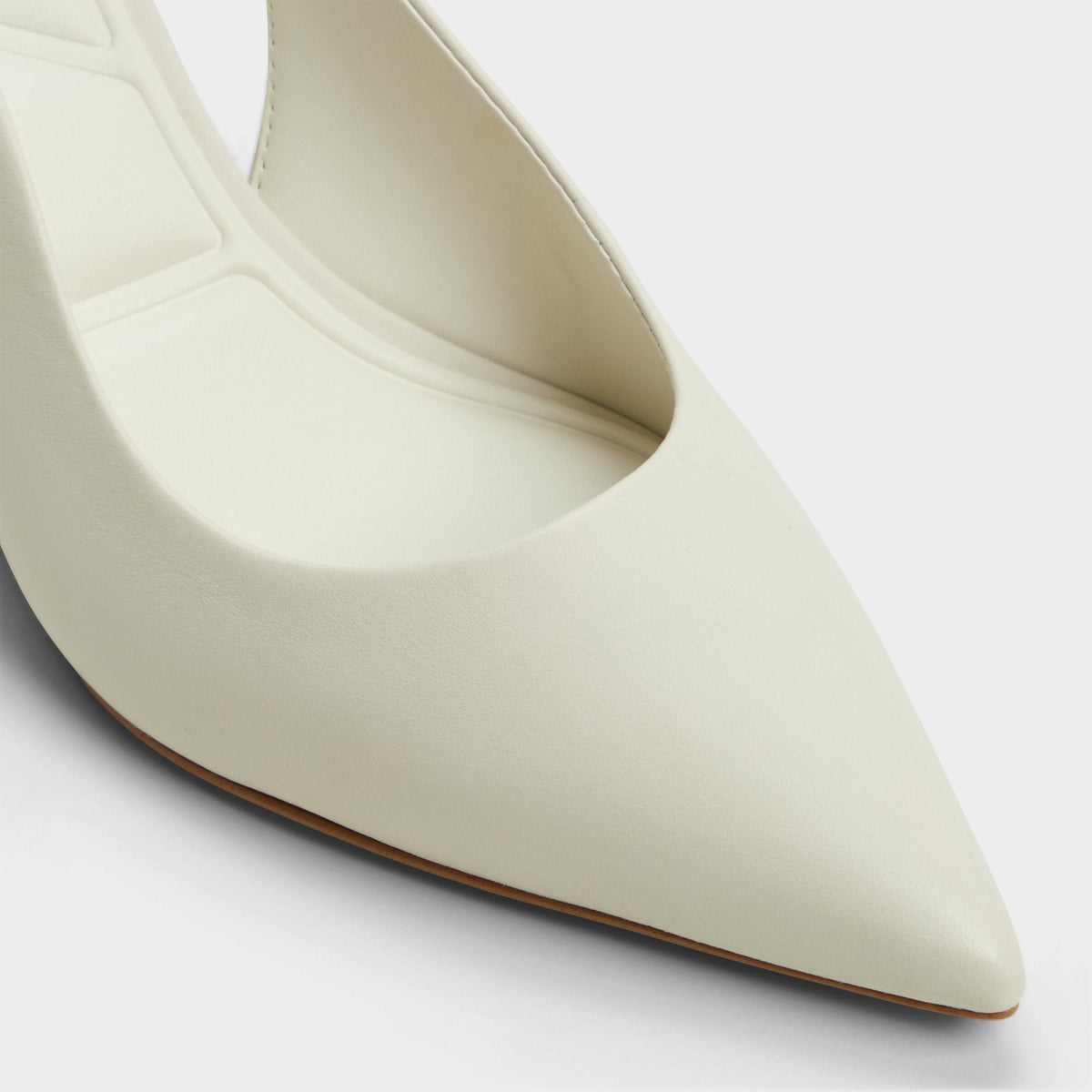 Uliana White/Bone Women's Slingbacks - Slingback heel, Block heel | Aldo