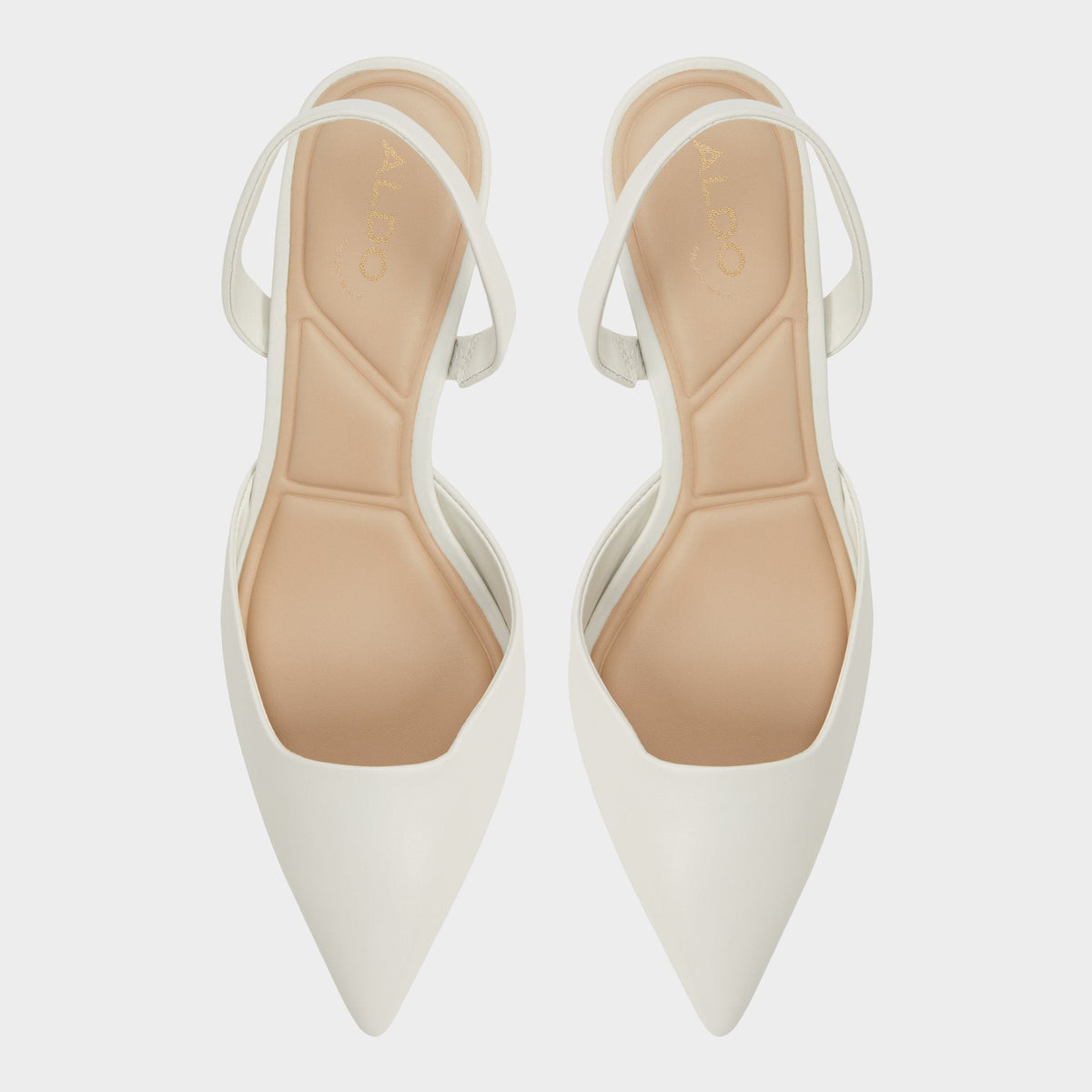 Gavedessi Open White Women's Kitten heels - Slingback heel, Kitten heel | Aldo