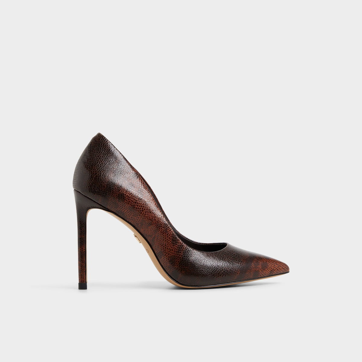 Stessy2 in 0 Open Brown - Pump, Stiletto heel | Aldo