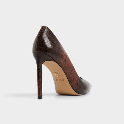 Stessy2 in 0 Open Brown - Pump, Stiletto heel | Aldo