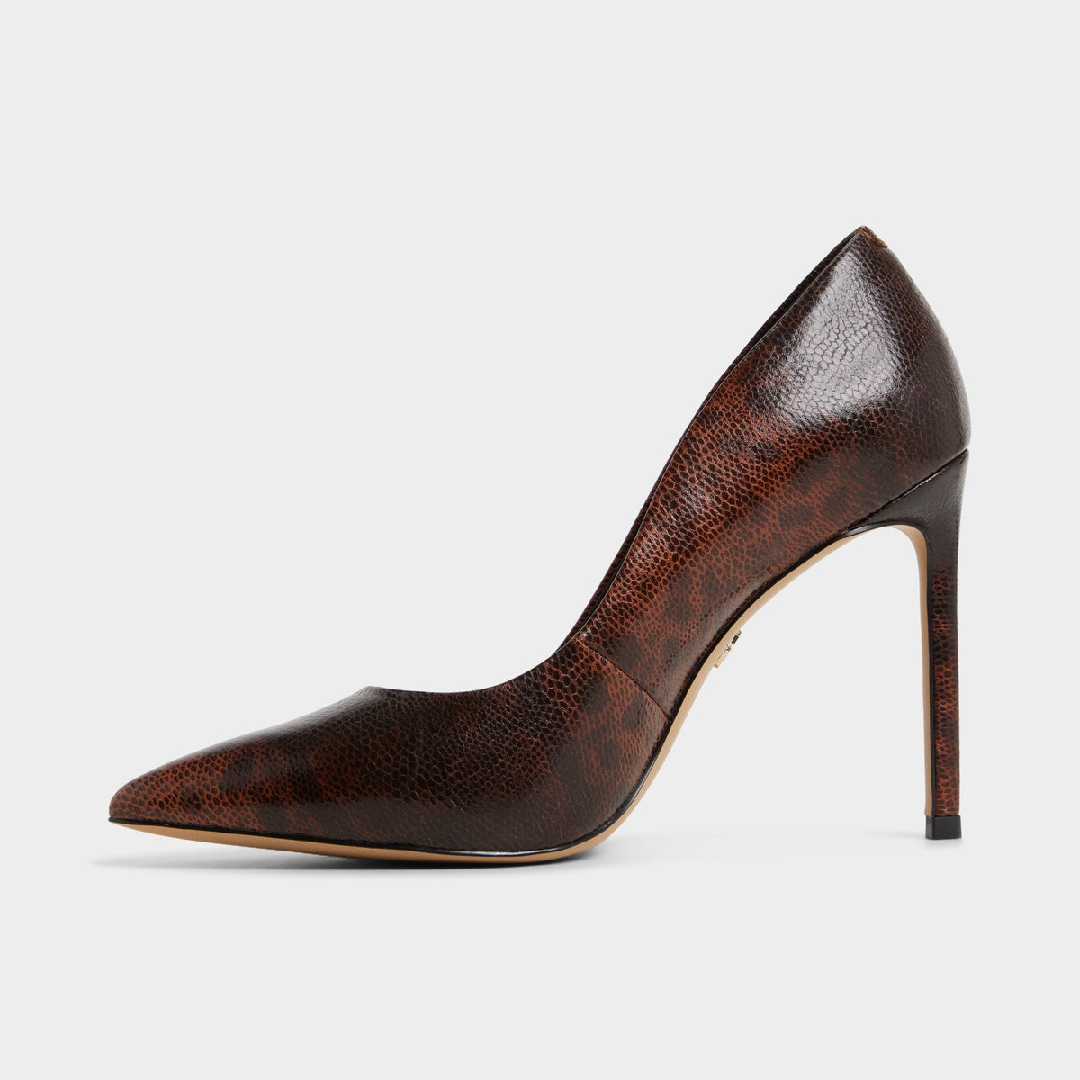 Stessy2 in 0 Open Brown - Pump, Stiletto heel | Aldo