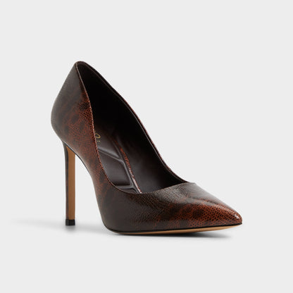Stessy2 in 0 Open Brown - Pump, Stiletto heel | Aldo