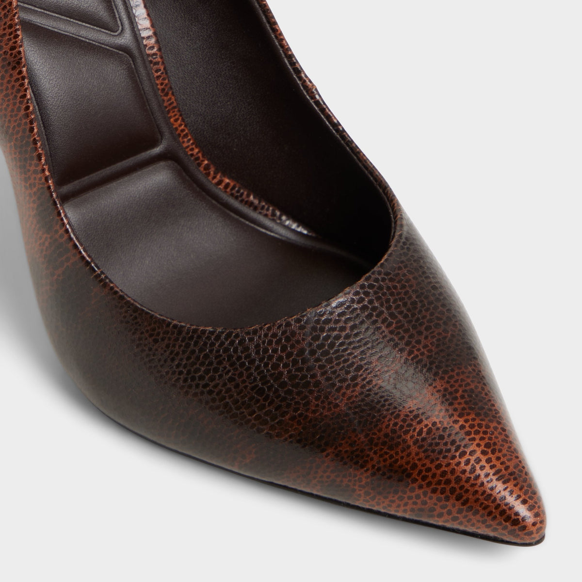 Stessy2 in 0 Open Brown - Pump, Stiletto heel | Aldo