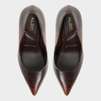 Stessy2 in 0 Open Brown - Pump, Stiletto heel | Aldo