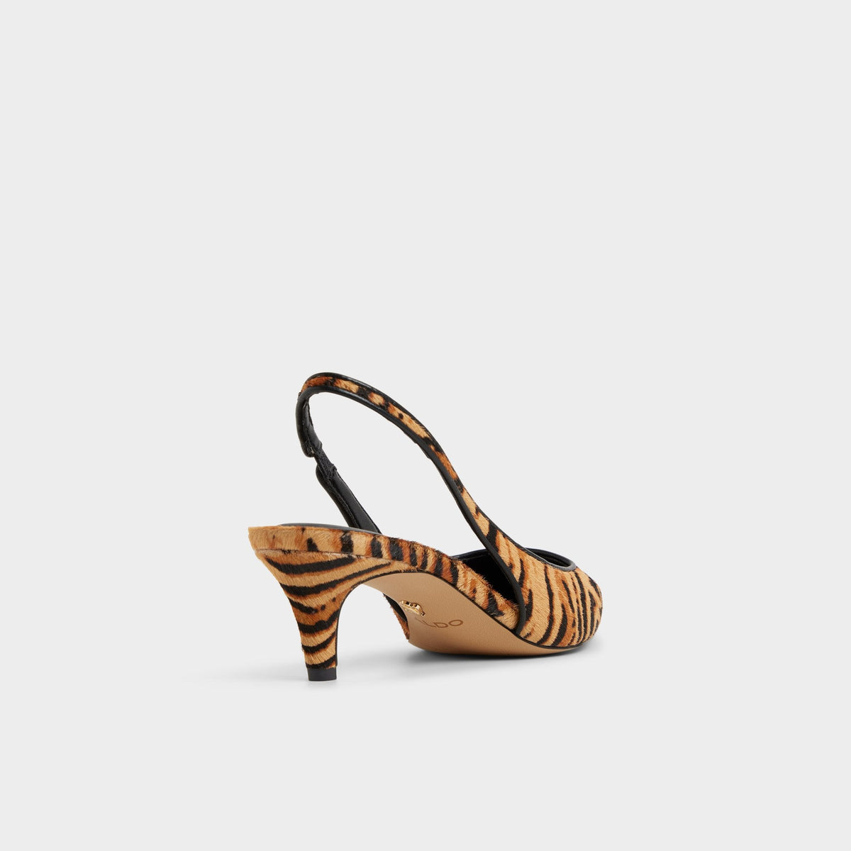 Leanah in Open Brown - Slingback heel, Kitten heel | Aldo