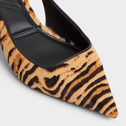Leanah in Open Brown - Slingback heel, Kitten heel | Aldo