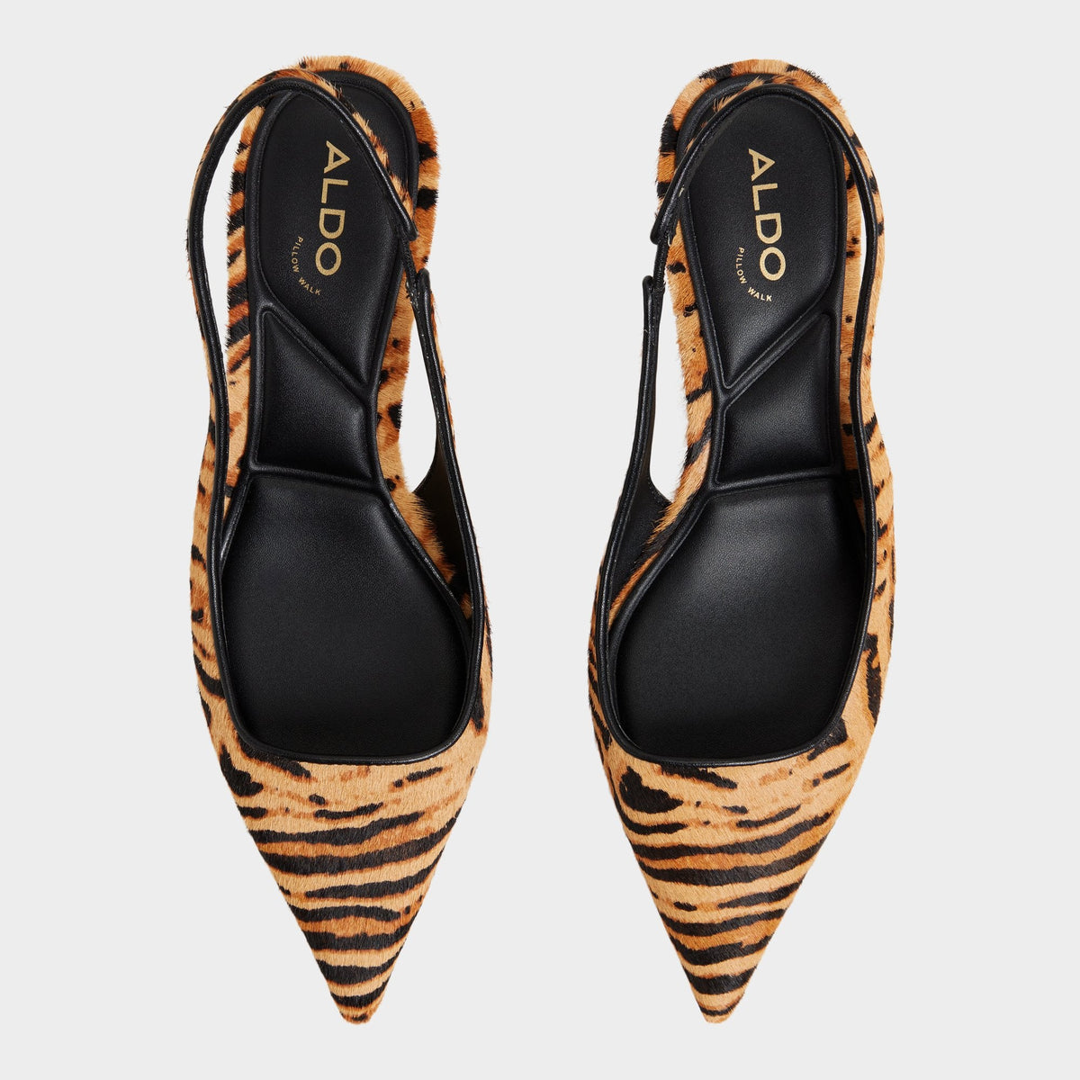 Leanah in Open Brown - Slingback heel, Kitten heel | Aldo