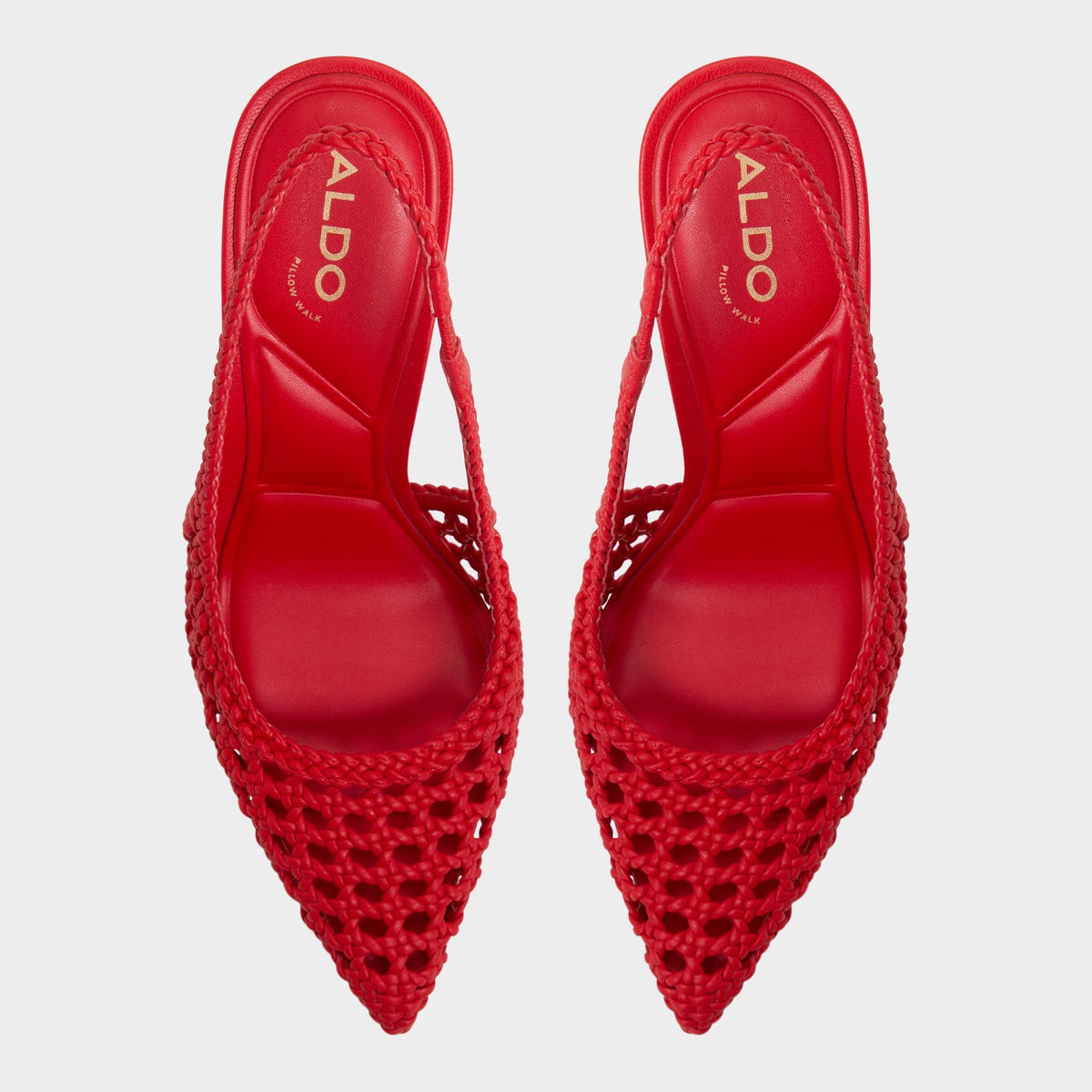 Petras Bright Red Women's Slingbacks - Slingback heel | Aldo