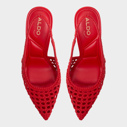 Petras Bright Red Women's Slingbacks - Slingback heel | Aldo