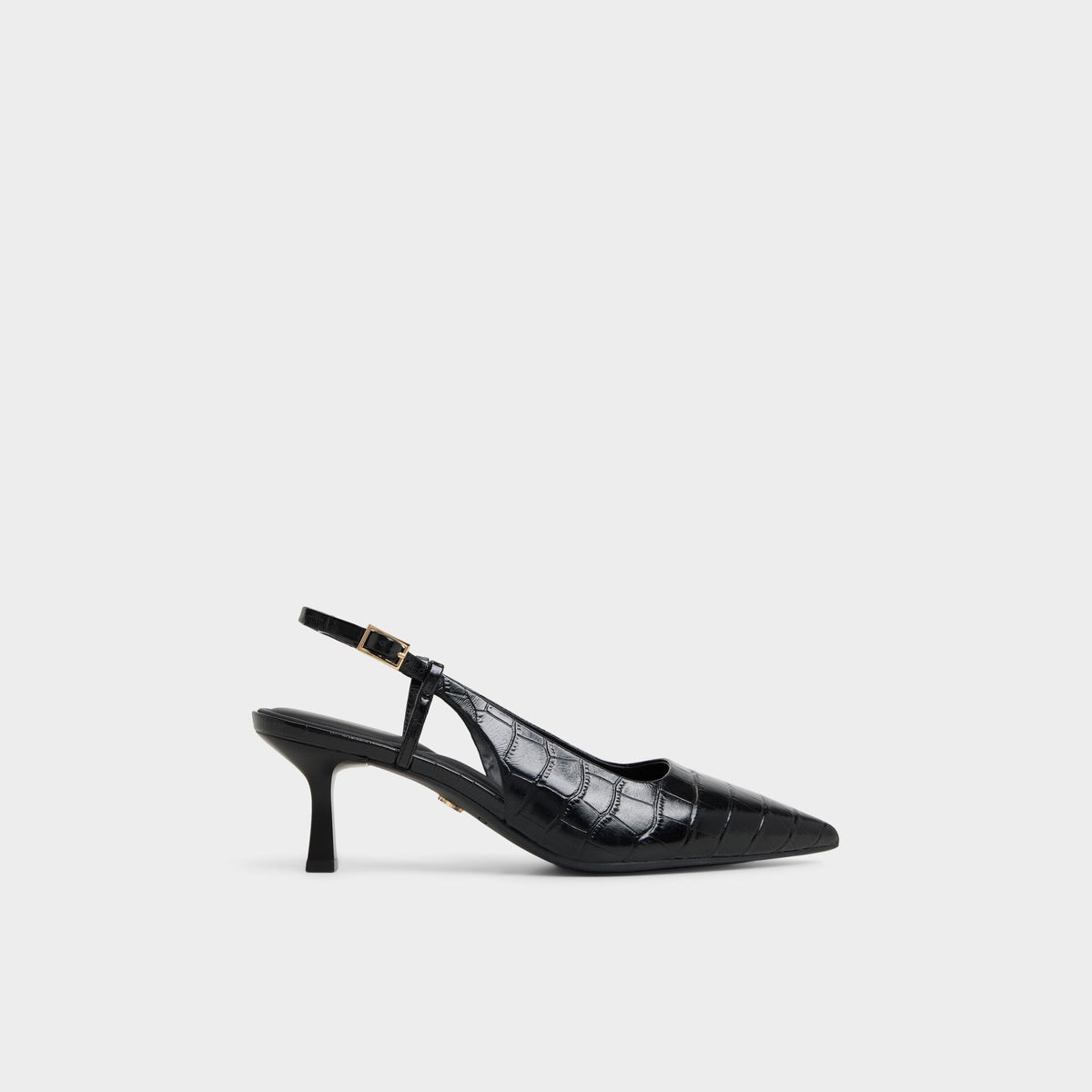 Adan in Black - Slingback heel, Kitten heel | Aldo